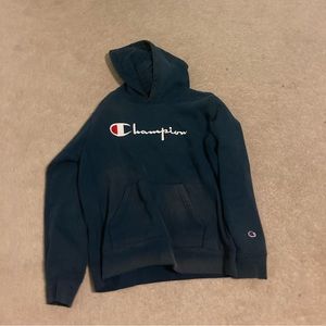 Champions blue hoodie